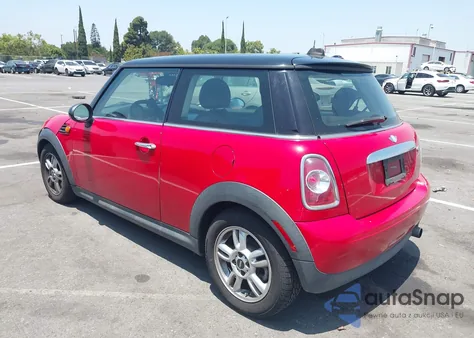 2012 Mini Cooper z USA, uszkodzony, nr VIN WMWSU3C54CT263789